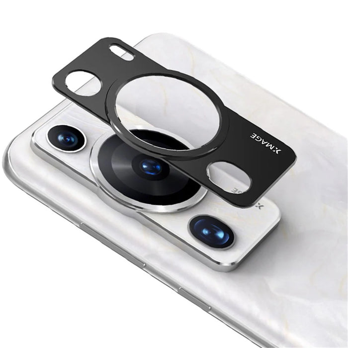 IMAK For Huawei P60 Pro Phone Camera Lens Protector Rear Lens Metal Bezel Back Cover - 5