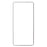 AMORUS 2Pcs HD Clear Screen Protector for Samsung Galaxy S23 FE , Full Glue Tempered Glass Silk Printing Film - Black - 2