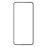 AMORUS 2Pcs Screen Protector for Google Pixel 8 Pro , Full Glue High Transparency Tempered Glass Silk Printing Film - Black - 2
