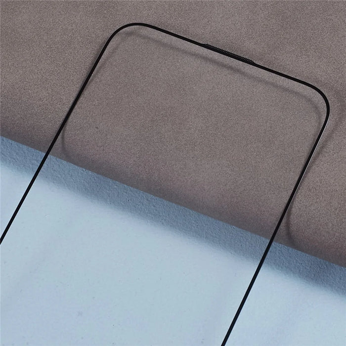 2Pcs for iPhone 15 Plus Silk Printing High Aluminum-silicon Glass Film Thick Glue Full Screen Protector with Anti-dust Net - 6