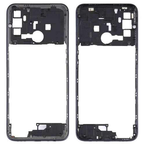 For Oppo A53 (2020) / A53s 4G / A32 (2020) / A33 (2020) OEM Middle Housing Plate Frame Replacement Part (without Logo) - Black - 1