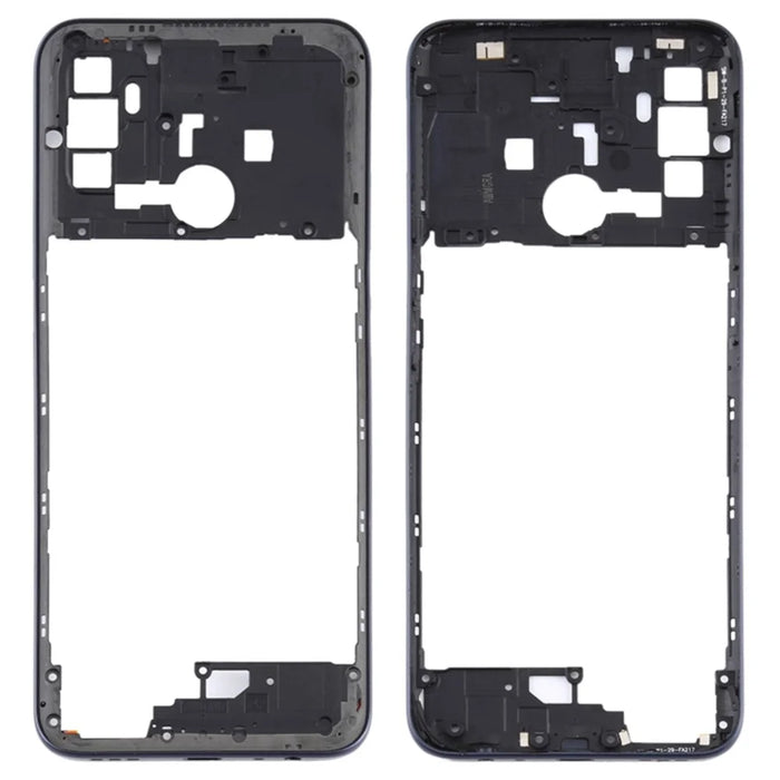 For Oppo A53 (2020) / A53s 4G / A32 (2020) / A33 (2020) OEM Middle Housing Plate Frame Replacement Part (without Logo) - Black - 1