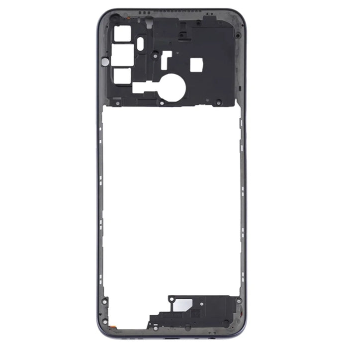 For Oppo A53 (2020) / A53s 4G / A32 (2020) / A33 (2020) OEM Middle Housing Plate Frame Replacement Part (without Logo) - Black - 2