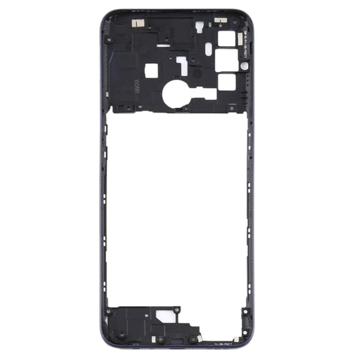 For Oppo A53 (2020) / A53s 4G / A32 (2020) / A33 (2020) OEM Middle Housing Plate Frame Replacement Part (without Logo) - Black - 3