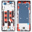 For Oppo Reno8 T 5G Phone Middle Plate Frame Repair Part (A-Side) (without Logo) - Blue - 1