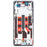 For Oppo Reno8 T 5G Phone Middle Plate Frame Repair Part (A-Side) (without Logo) - Blue - 2