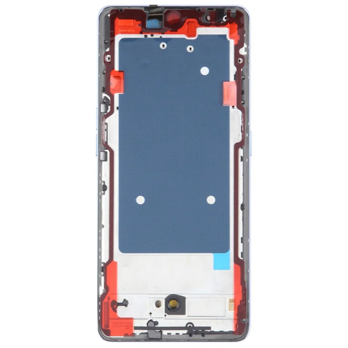 For Oppo Reno8 T 5G Phone Middle Plate Frame Repair Part (A-Side) (without Logo) - Blue - 3