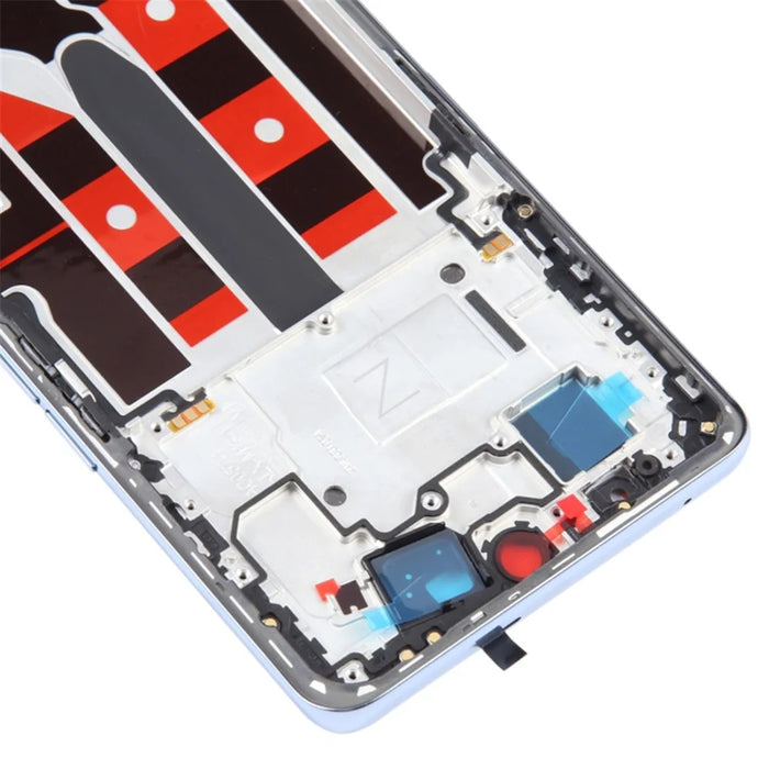 For Oppo Reno8 T 5G Phone Middle Plate Frame Repair Part (A-Side) (without Logo) - Blue - 4