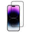 For iPhone 15 Pro 9D Full Glue Anti-scratch Screen Protector Full Coverage Silk Print Tempered Glass Film - 1