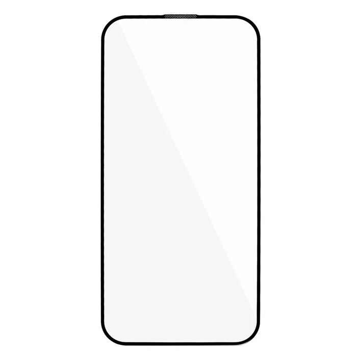 For iPhone 15 Pro 9D Full Glue Anti-scratch Screen Protector Full Coverage Silk Print Tempered Glass Film - 2