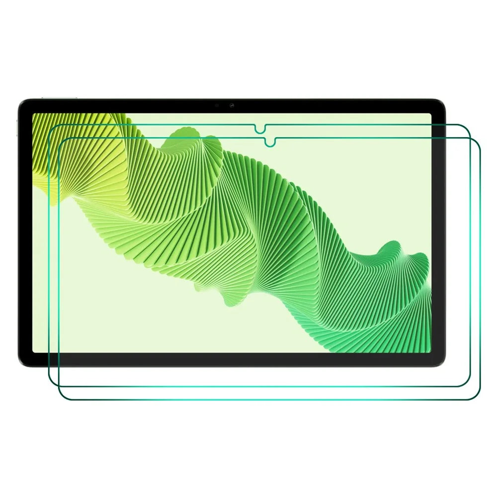 ENKAY HAT PRINCE 2Pcs for Realme Pad 2 9H Screen Protector 0.33mm 2.5D Ultra Clear High Aluminium-silicon Glass Film - 1