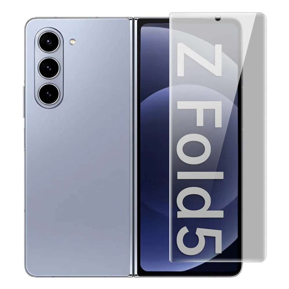 IMAK Anti-spy TPU Hydrogel Film III For Samsung Galaxy Z Fold5 5G Front + Inside Full Screen Protector - 3