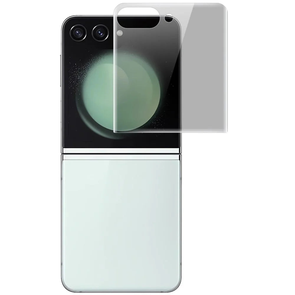 IMAK Anti-spy Hydrogel Film III For Samsung Galaxy Z Flip5 5G Front + Rear Small Screen Protector TPU Film - 5