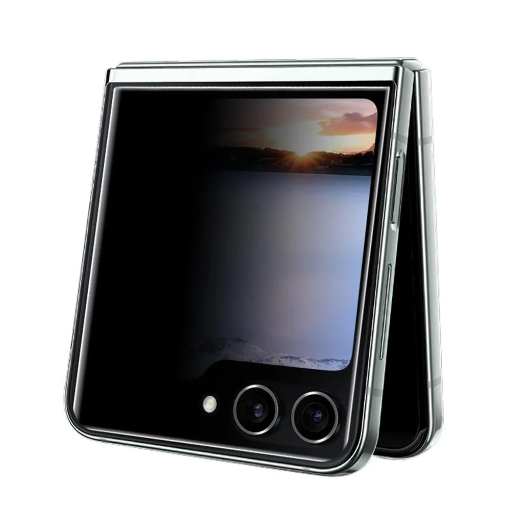 IMAK Anti-spy Hydrogel Film III For Samsung Galaxy Z Flip5 5G Front + Rear Small Screen Protector TPU Film - 7