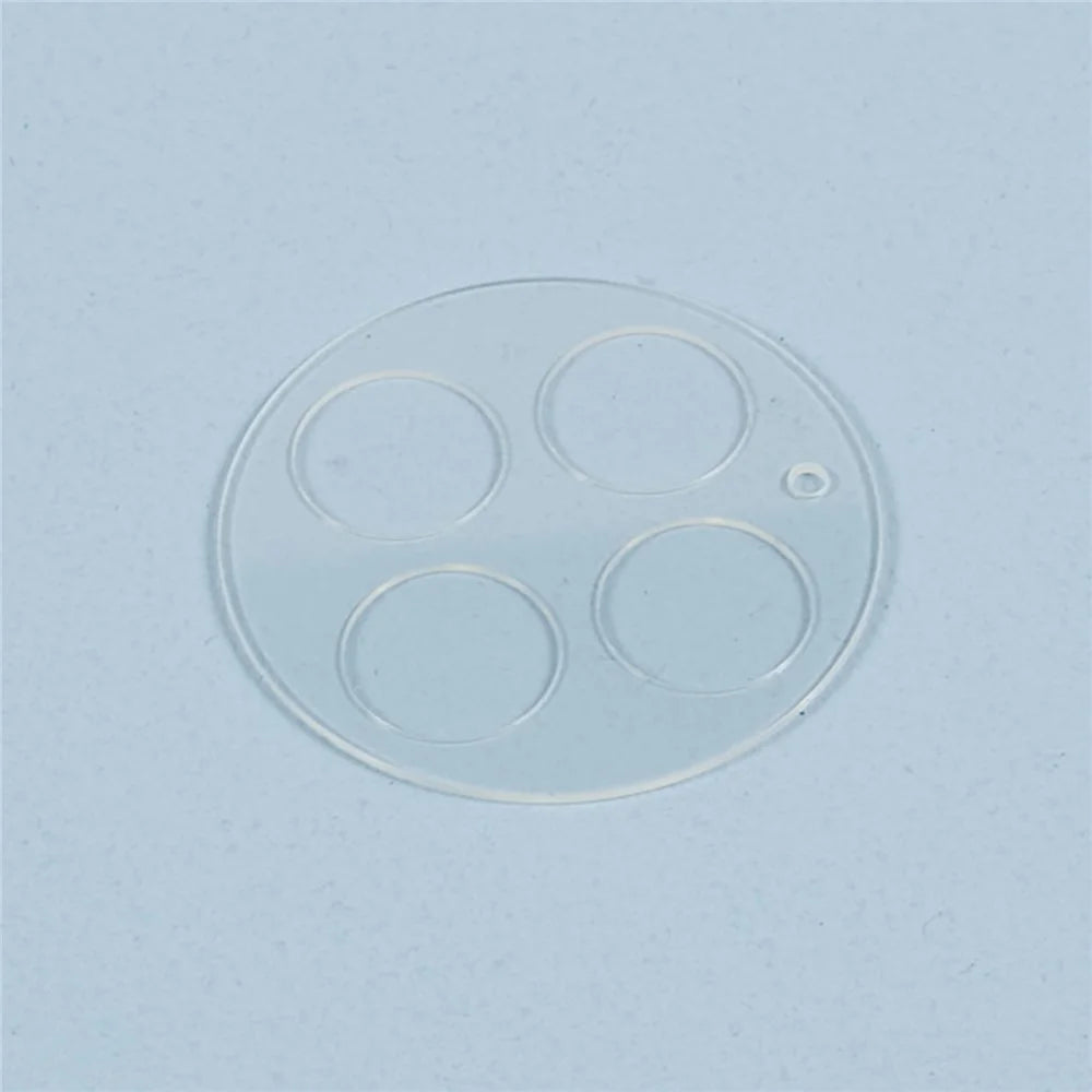 2Pcs For OnePlus Ace 2 Pro 5G Scratch Proof Camera Lens Protector 3D Arc Edge Tempered Glass Lens Film - 6