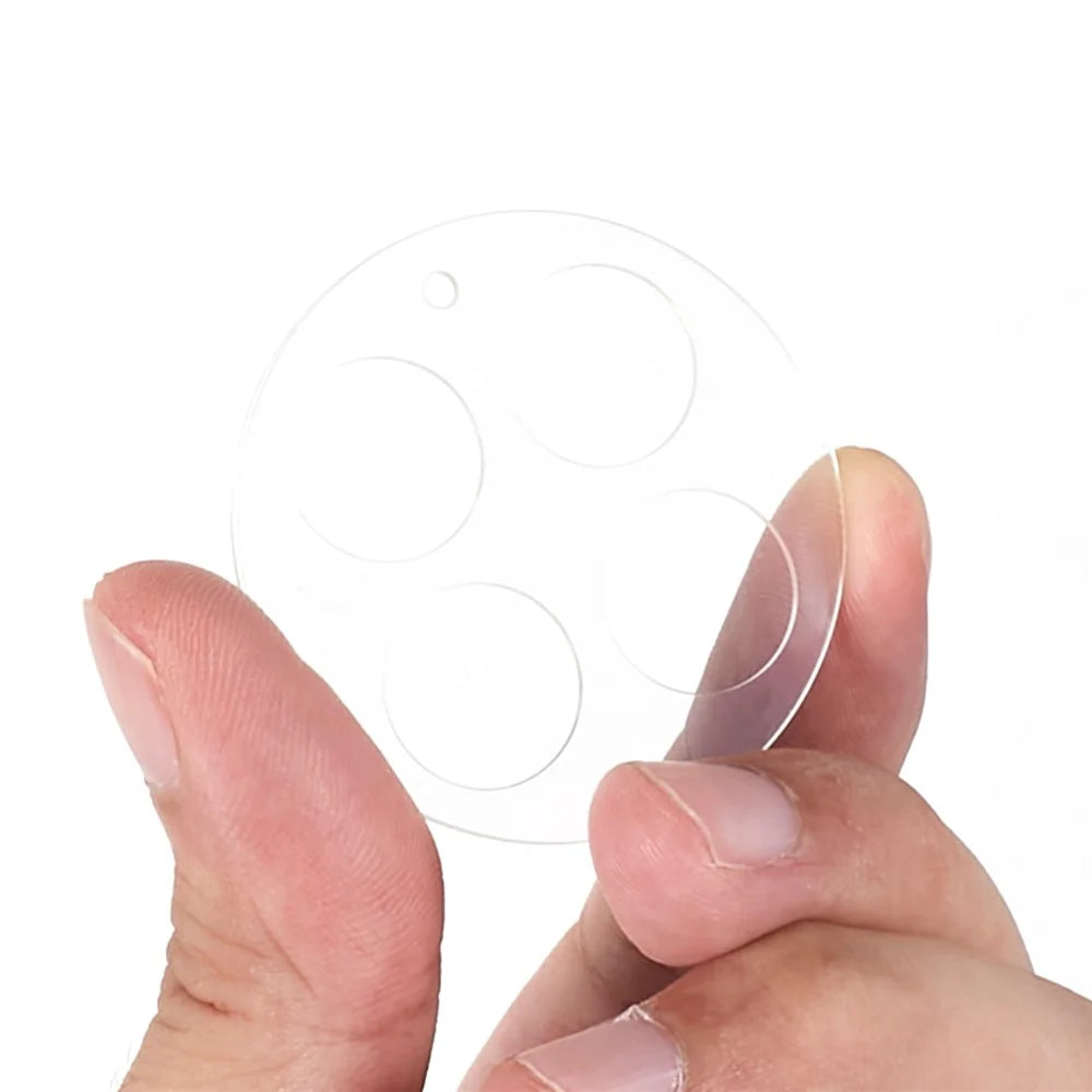 2Pcs For OnePlus Ace 2 Pro 5G Scratch Proof Camera Lens Protector 3D Arc Edge Tempered Glass Lens Film - 7