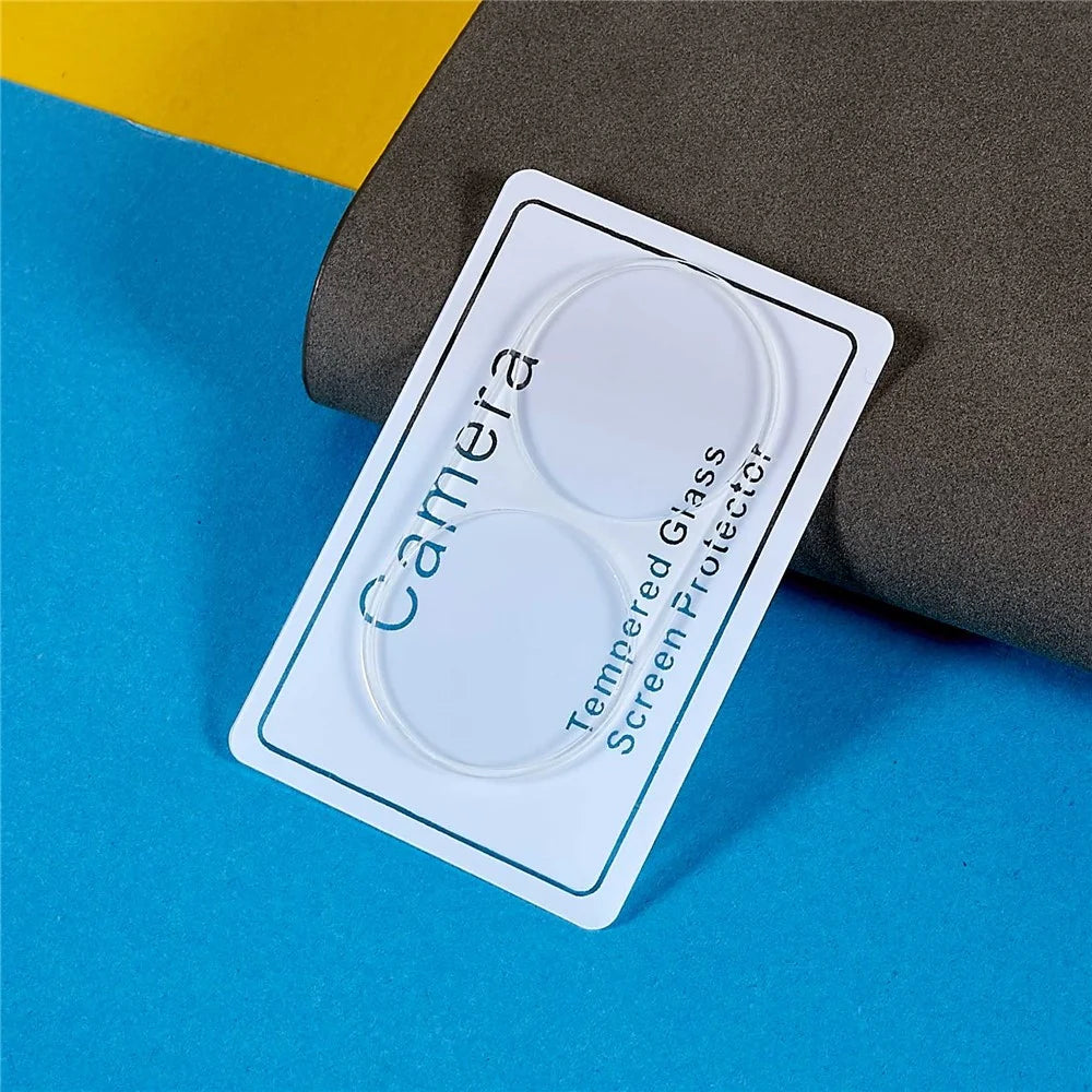 2Pcs For Asus Zenfone 10 5G High Definition Camera Lens Protector 3D Arc Edge Tempered Glass Lens Film - 3
