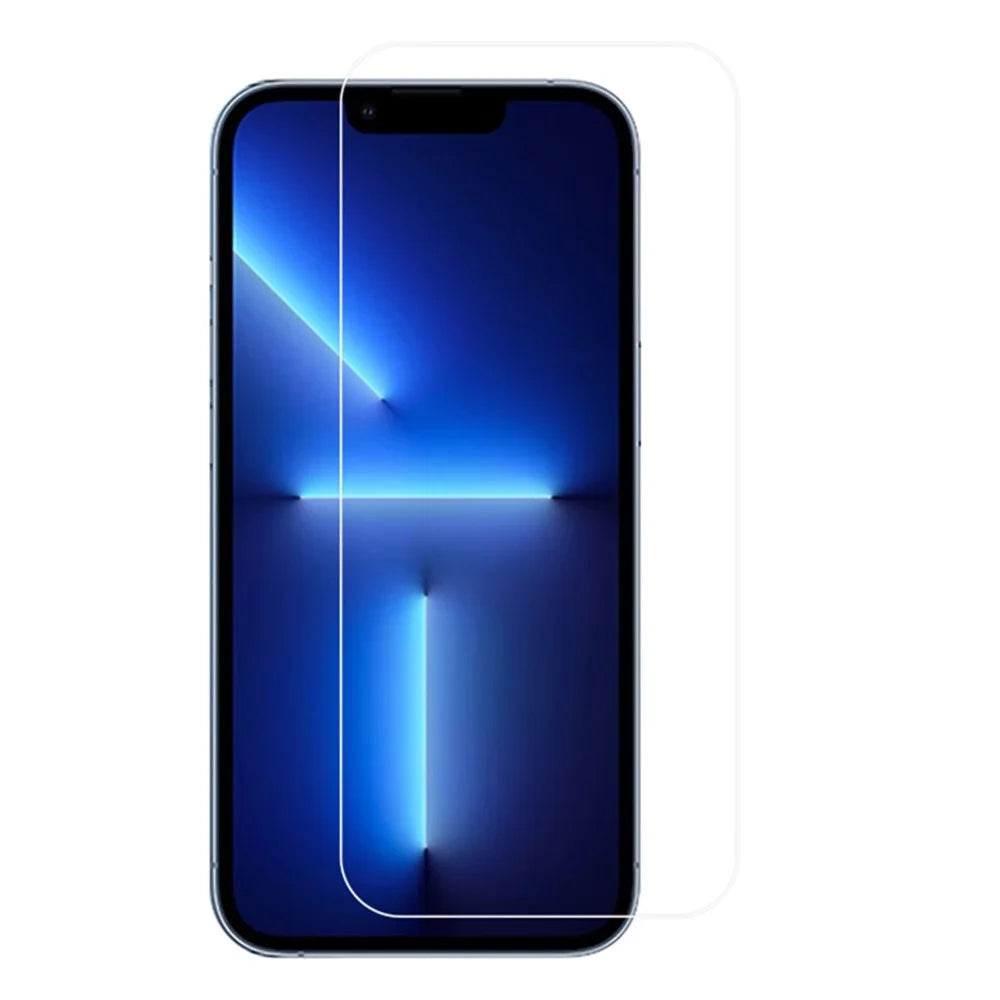 RURIHAI 0.18mm 2.5D Arc Edge Screen Protector for iPhone 15 , High Aluminum-silicon Glass Full Glue Phone Screen Film - 1