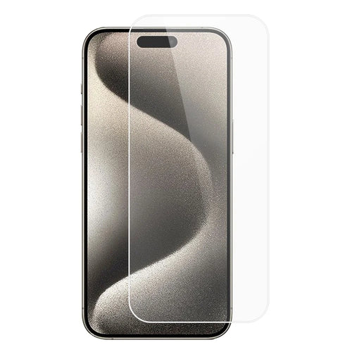 RURIHAI 0.18mm Phone Screen Protector for iPhone 15 Pro Max , 2.5D Arc Edge High Aluminum-silicon Glass Film - 1