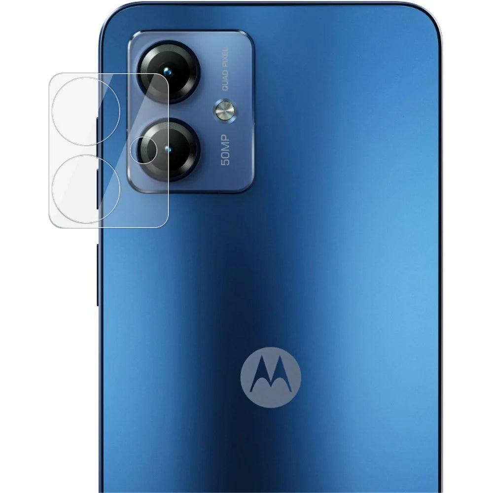 IMAK Lens Protector for Motorola Moto G14 4G Integrated Tempered Glass Lens Film + Acrylic Lens Cap - 1