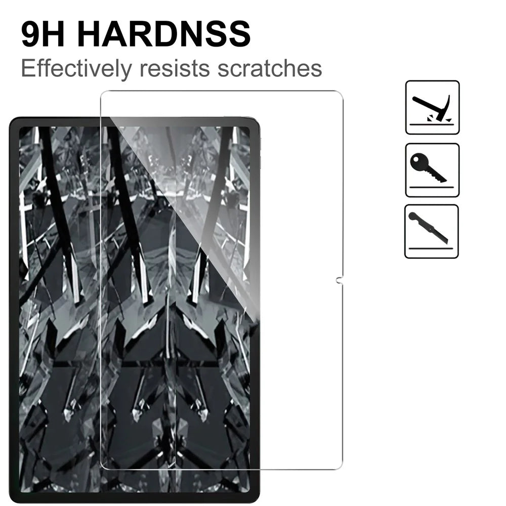 For Lenovo Xiaoxin Pad Pro 12.7 (2025) / Tab P12 2.5D Straight Edge Tablet Screen Protector Ultra Clear Tempered Glass Film - 3