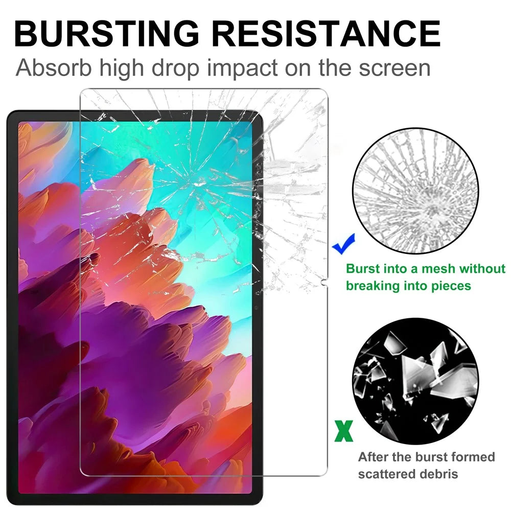 For Lenovo Xiaoxin Pad Pro 12.7 (2025) / Tab P12 2.5D Straight Edge Tablet Screen Protector Ultra Clear Tempered Glass Film - 4