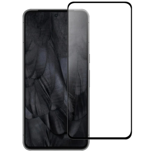 For Google Pixel 8 AGC Tempered Glass with Black Edge Full Glue Full Coverage Screen Protector - 1