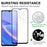 For TCL 40 SE AGC Tempered Glass with Black Edge Full Glue Full Coverage Screen Protector - 4