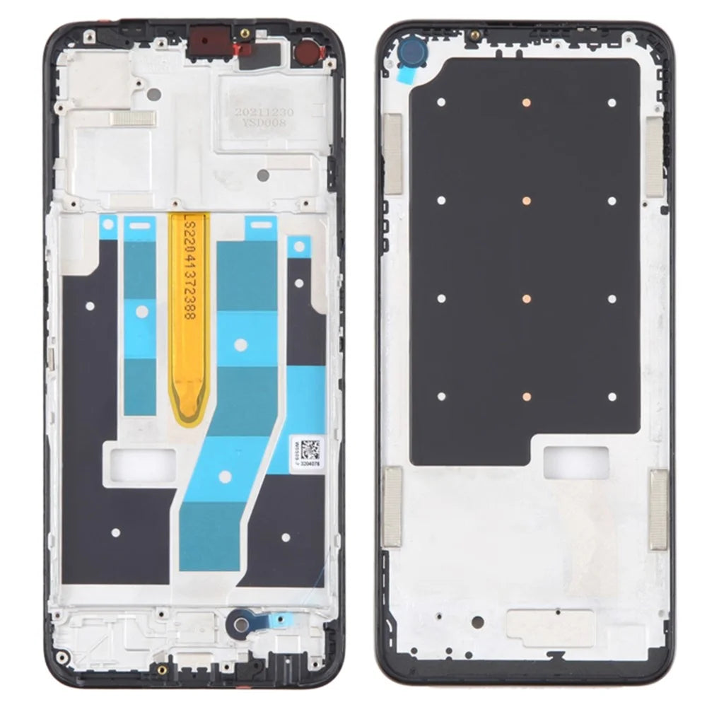 For Realme V25 Cell Phone Middle Plate Frame Repair Part (A-Side) (without Logo) - 1