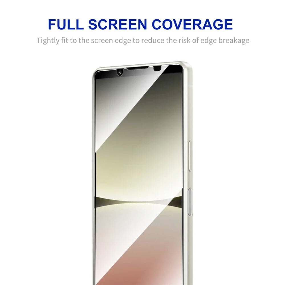 ENKAY HAT PRINCE Screen Protector for Sony Xperia 5 V , 9H 2.5D Silk Print High Aluminium-silicon Glass Film - 2