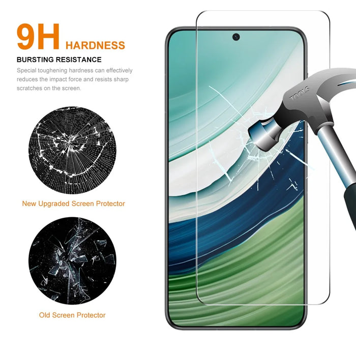 ENKAY HAT PRINCE 5Pcs for Huawei Mate 60 0.26mm Ultra Clear Film High Aluminium-silicon Glass Screen Protector - 5