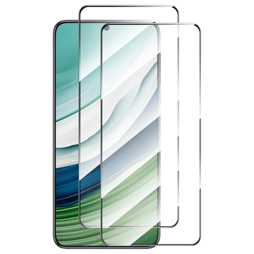 ENKAY HAT PRINCE 2Pcs 0.26mm 9H Screen Film for Huawei Mate 60 Silk Printing High Aluminium-silicon Glass Film - 1