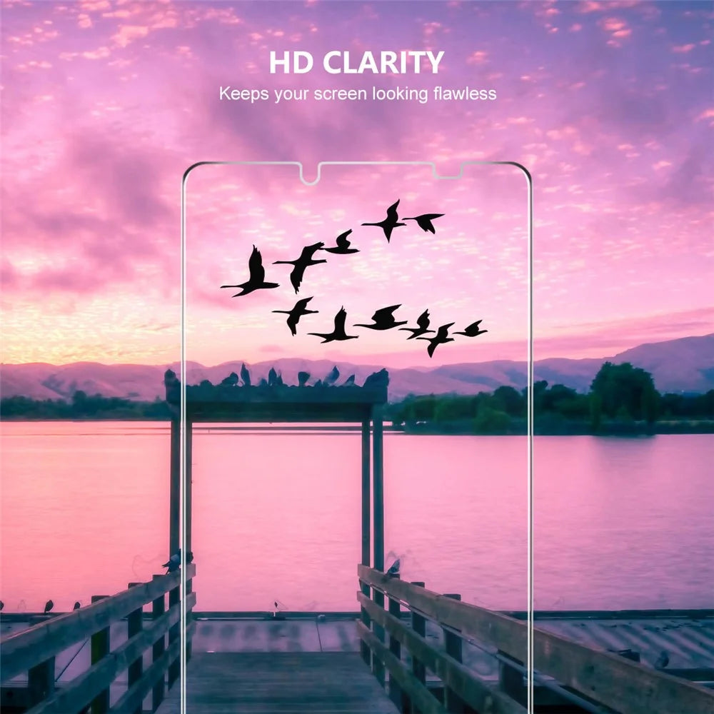 ENKAY HAT PRINCE 2Pcs 2.5D Arc Edge Screen Protector for Sony Xperia 10 V High Aluminium-silicon Glass Film - 5