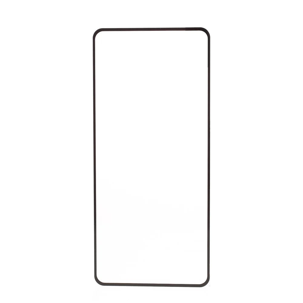 For Realme GT5 5G Silk Printing Complete Cover Screen Protector Full Glue Black Edge Tempered Glass Film - 2