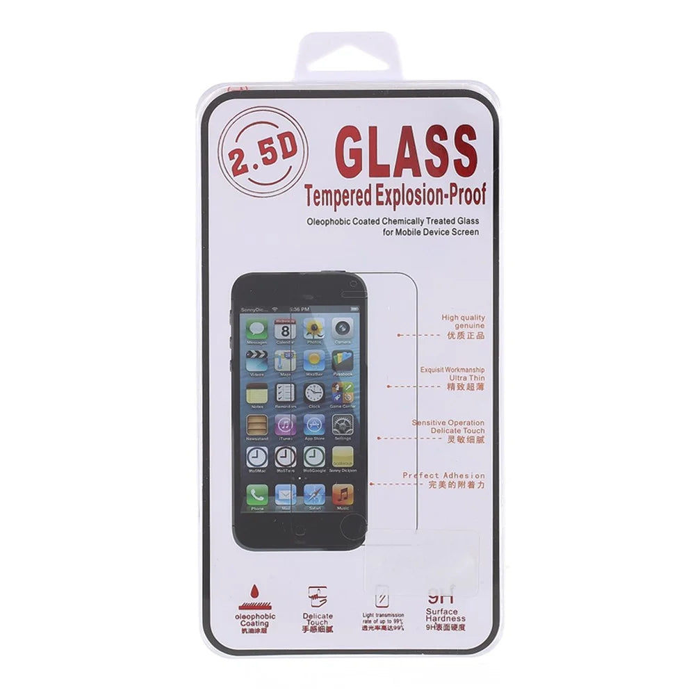 For Realme GT5 5G Cell Phone Screen Film 2.5D Arc Edge High Aluminum-silicon Glass Screen Protector - 5