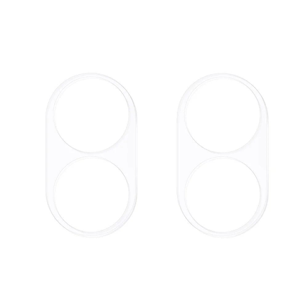 2Pcs For Oppo A58 4G Tempered Glass Camera Lens Protector 3D Arc Edge Scratch Resistant Clear Lens Film - 2