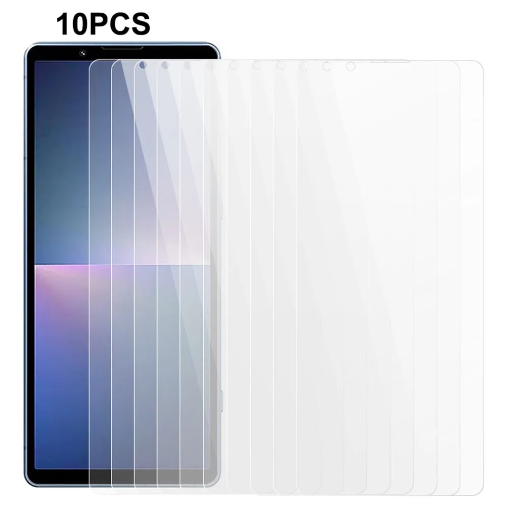 10PCS For Sony Xperia 5 V Super Thin 0.3mm Phone Screen Protector HD Clear 2.5D Tempered Glass Screen Film - 1