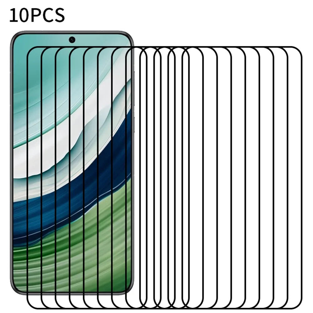 RURIHAI 10Pcs For Huawei Mate 60 Secondary Hardening Screen Protector Explosion-proof 2.5D 0.26mm High Aluminum-silicon Glass Film - 1