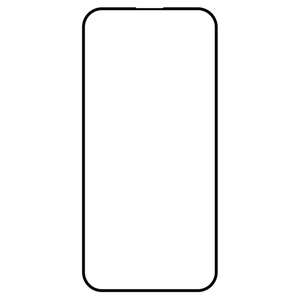 RURIHAI 10Pcs For iPhone 15 Pro Secondary Hardening Screen Protector 2.5D 0.26mm High Aluminum-silicon Glass Film - 2
