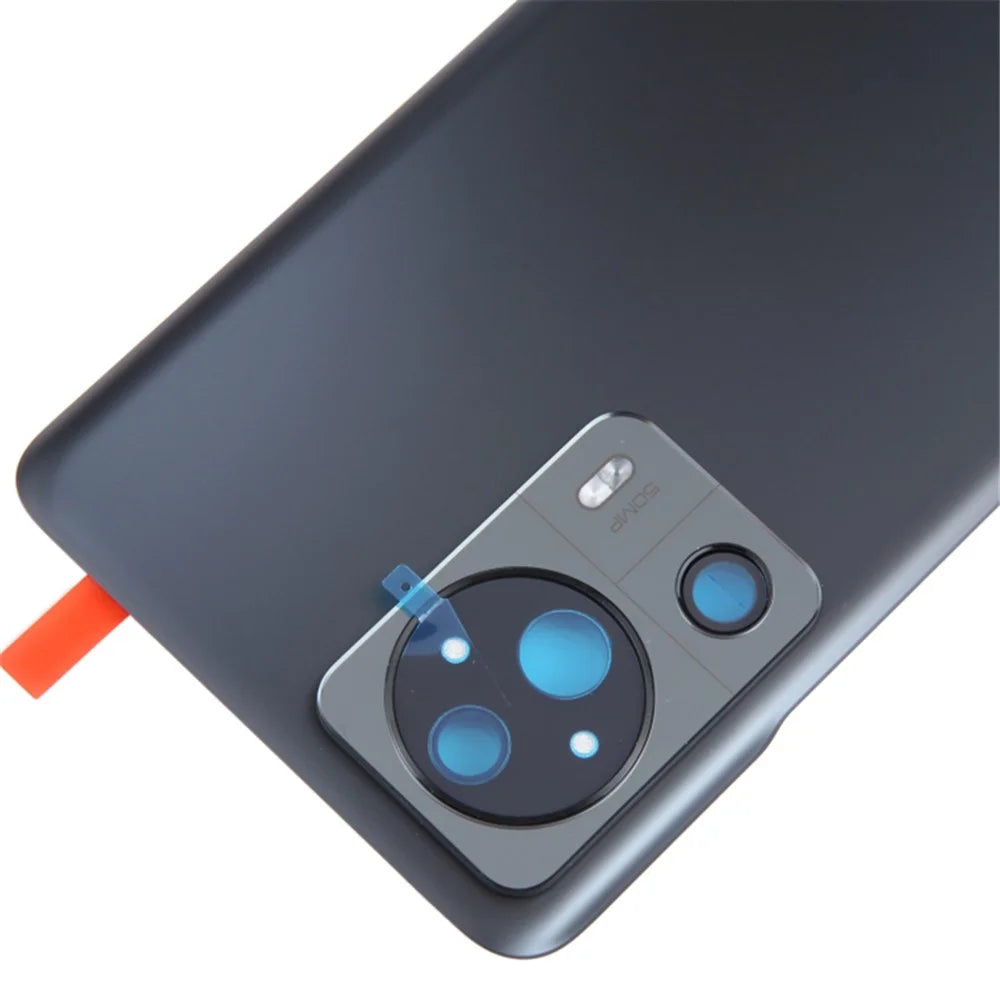 For Xiaomi 13 Lite OEM Battery Housing Back Cover with Camera Ring Lens Cover Replacement - Black - 4