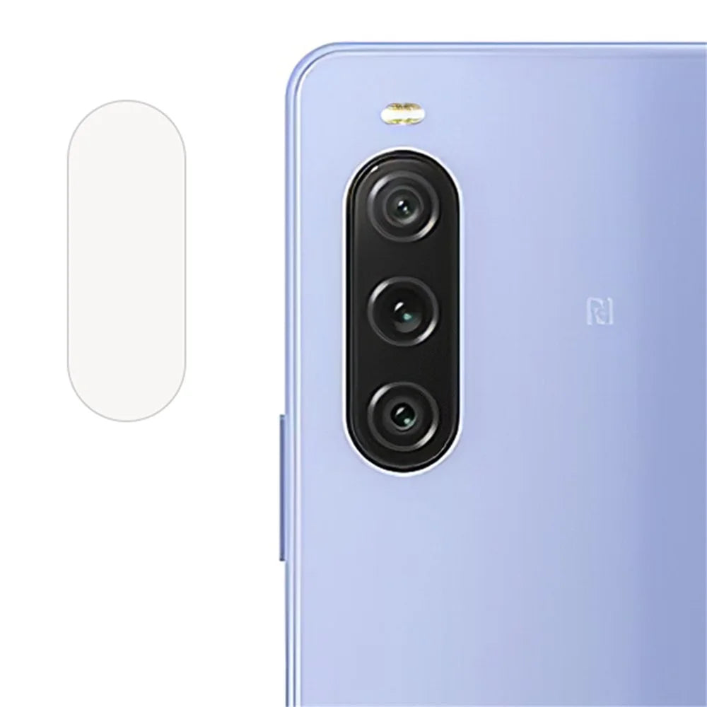 For Sony Xperia 10 V Tempered Glass Camera Lens Protector High Transparency Full Cover Anti-scratch Film - 1