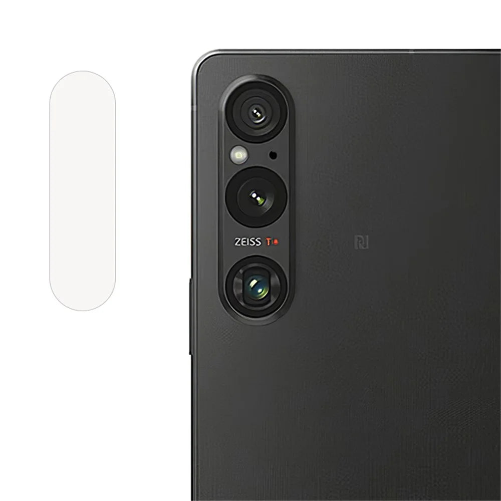 For Sony Xperia 1 V Anti-fingerprint Tempered Glass Camera Lens Protector High Transparency Full Cover Film - 1