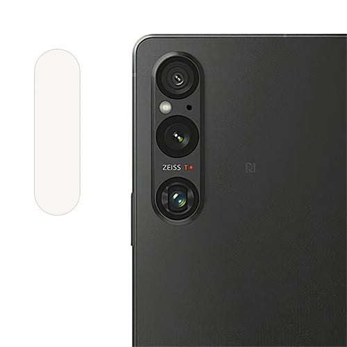 For Sony Xperia 1 V Anti-fingerprint Tempered Glass Camera Lens Protector High Transparency Full Cover Film - 1