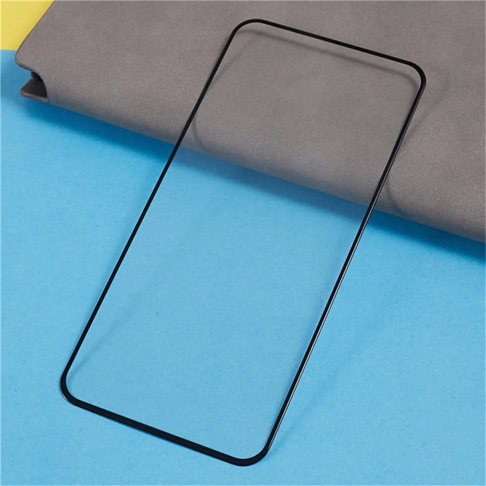 Dispensing Glue Screen Protector for Motorola Moto G84 5G / OPPO Reno2 , Tempered Glass Full Cover Black Edge Silk Printing Film - 3