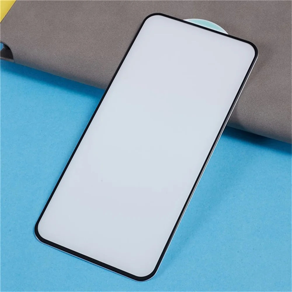 Dispensing Glue Screen Protector for Motorola Moto G84 5G / OPPO Reno2 , Tempered Glass Full Cover Black Edge Silk Printing Film - 7