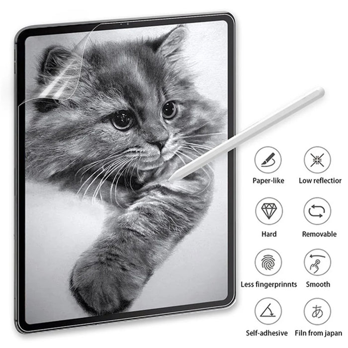 Paper-like Screen Protector for Ulefone Tab A8 , Matte Anti-Fingerprint PET Tablet Screen Film - 3
