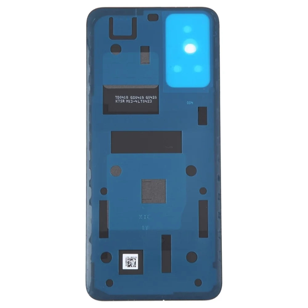 For Xiaomi Redmi Note 12S 4G OEM Battery Housing Back Cover Replacement Part - Black - 3