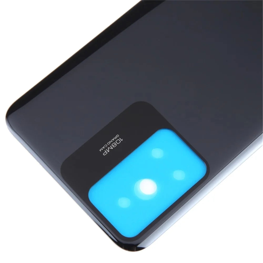 For Xiaomi Redmi Note 12S 4G OEM Battery Housing Back Cover Replacement Part - Black - 4