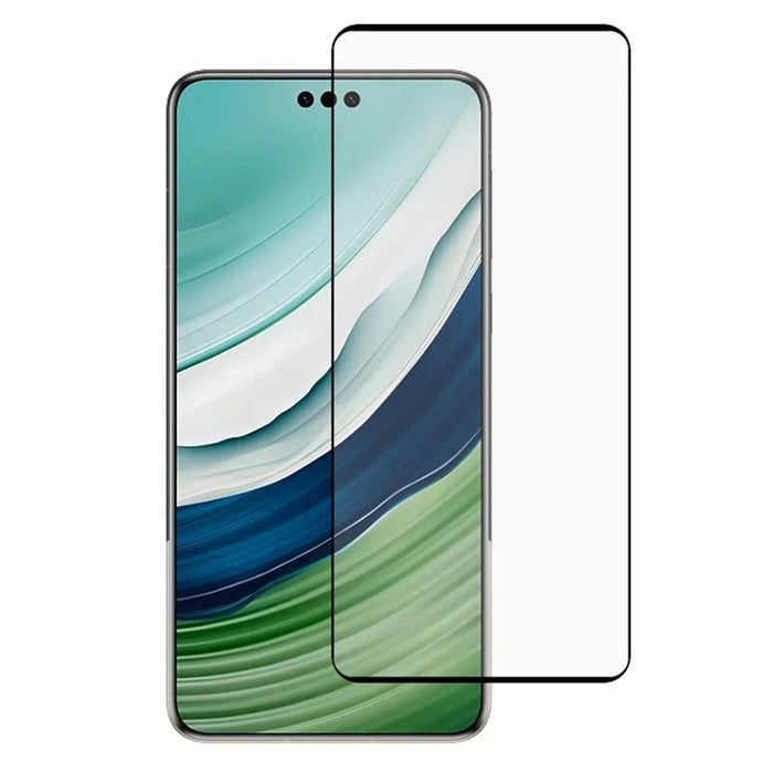 For Huawei Mate 60 Pro / 60 Pro+ Full Screen Protector 3D Medium Aluminum Glass Side Glue Screen Film - 1
