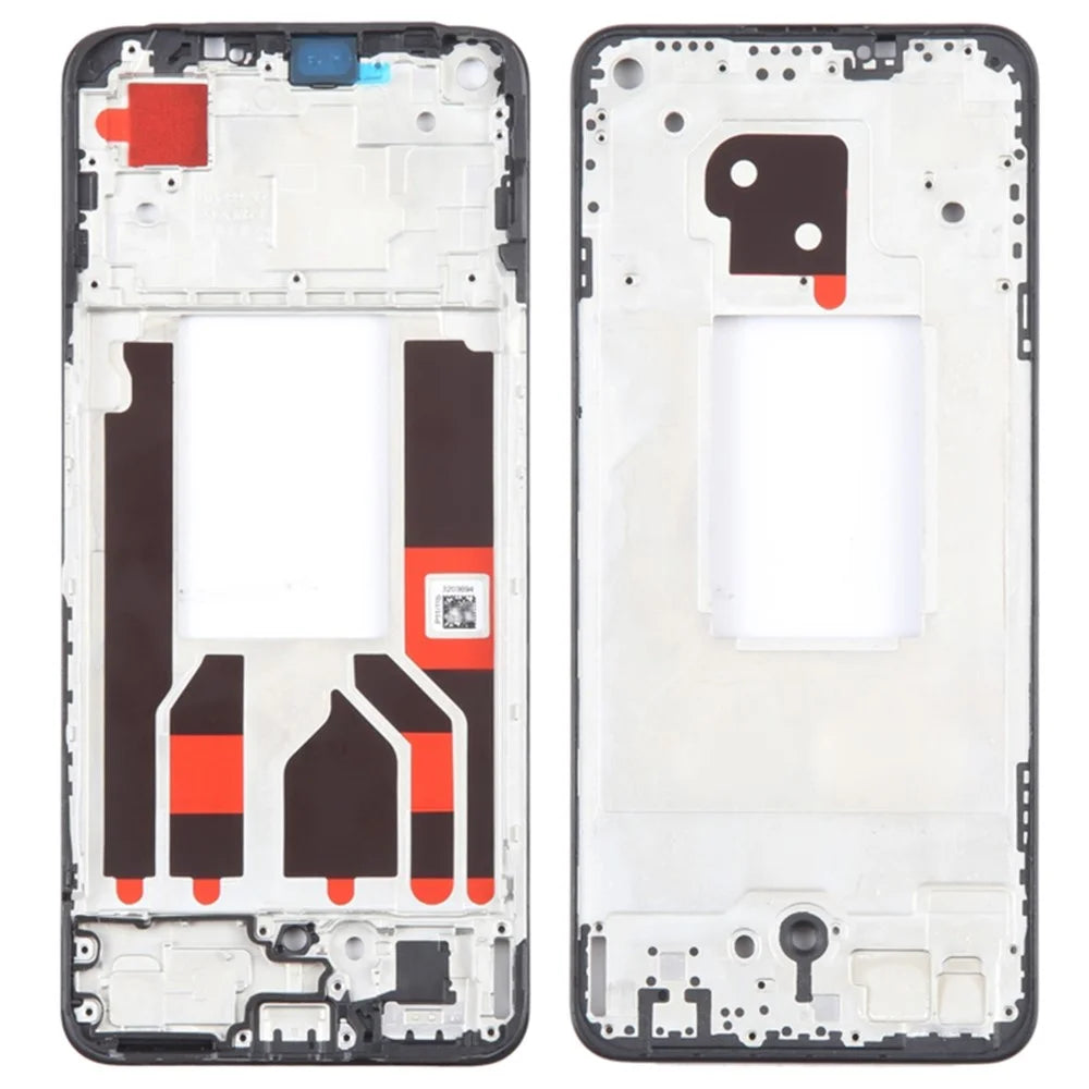 For Oppo Reno8 4G / Reno8 5G (Global Version) Cell Phone Middle Plate Frame Repair Part (A-Side) (without Logo) - 1
